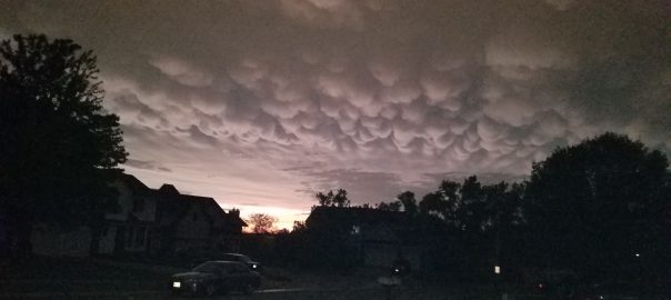 Clouds after the storm